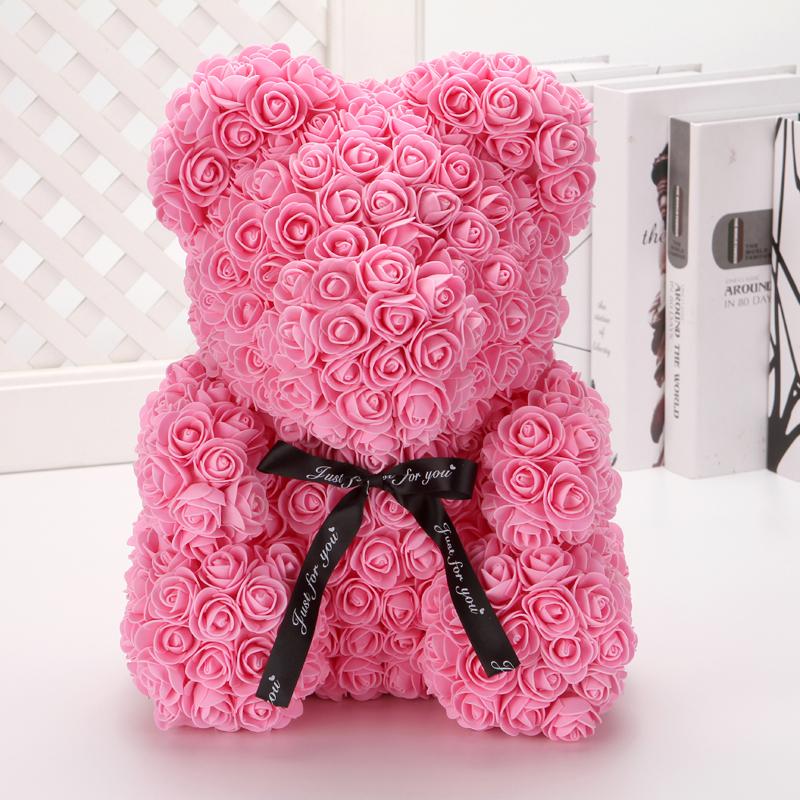 Pink Rose Bear – MyGiftMyChoice