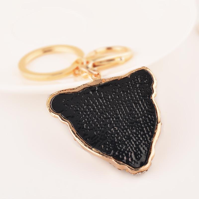 Luxury Golden Leopard Keychain